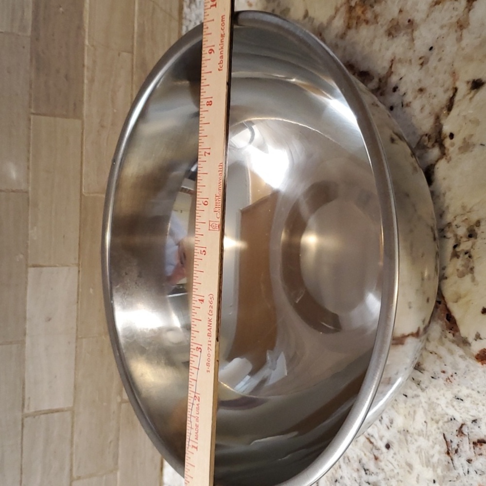 Three Stackable Stainless Bowls - Picture 2 of 10